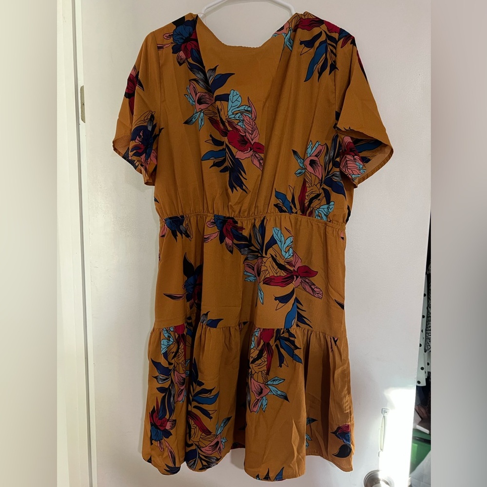 Floral Print Women's Dress